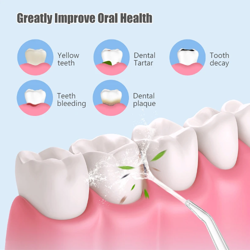 📣IRRIGADOR DENTAL LIMPIEZA ORAL RECARGABLE